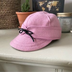 Stormy Kromer Kids Lil Girl Hat Classic Wool Cap Pink Medium